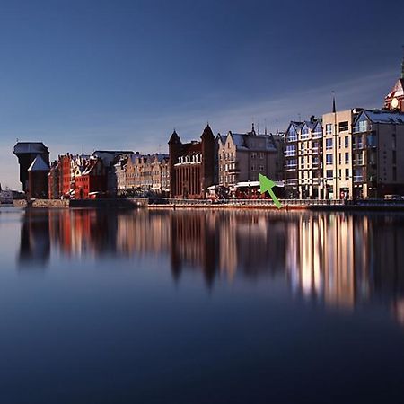 Gdansk Old Town River View Kültér fotó